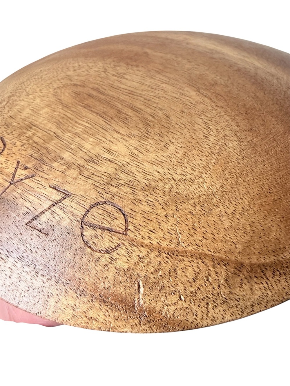 RYZO Engraved Wooden Canister with Scoop - Warm Brown (G179) - Picture 7 of 12